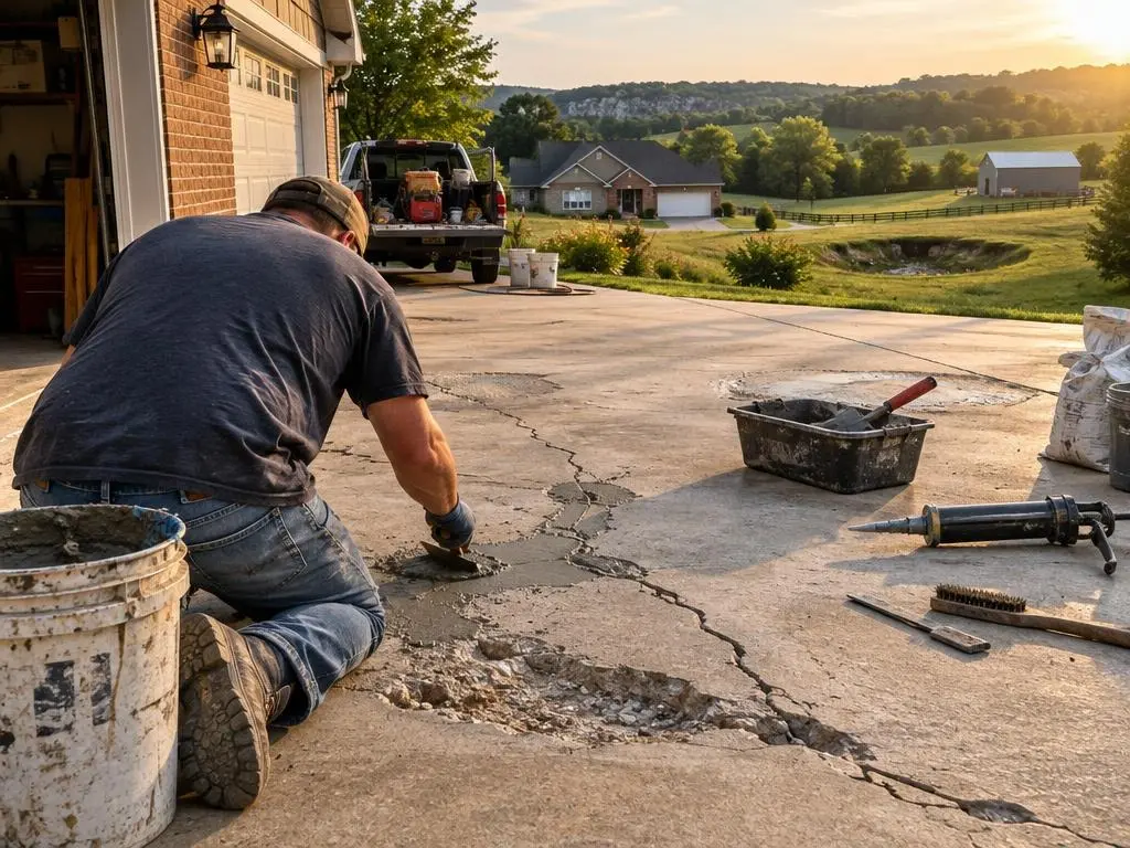 Concrete Crack & Slab Repair in Bowling Green, KY